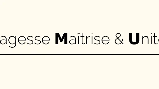 Sagesse Maitrise Unité