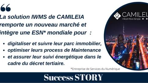 CAMILEIA remporte un nouveau marché