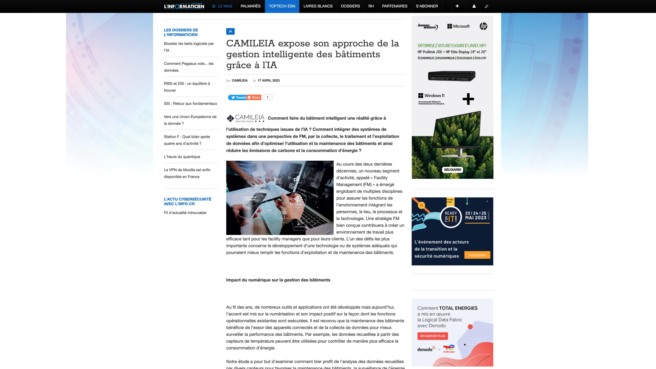 Retrouvez l'article de notre CEO, Krim BECHINA